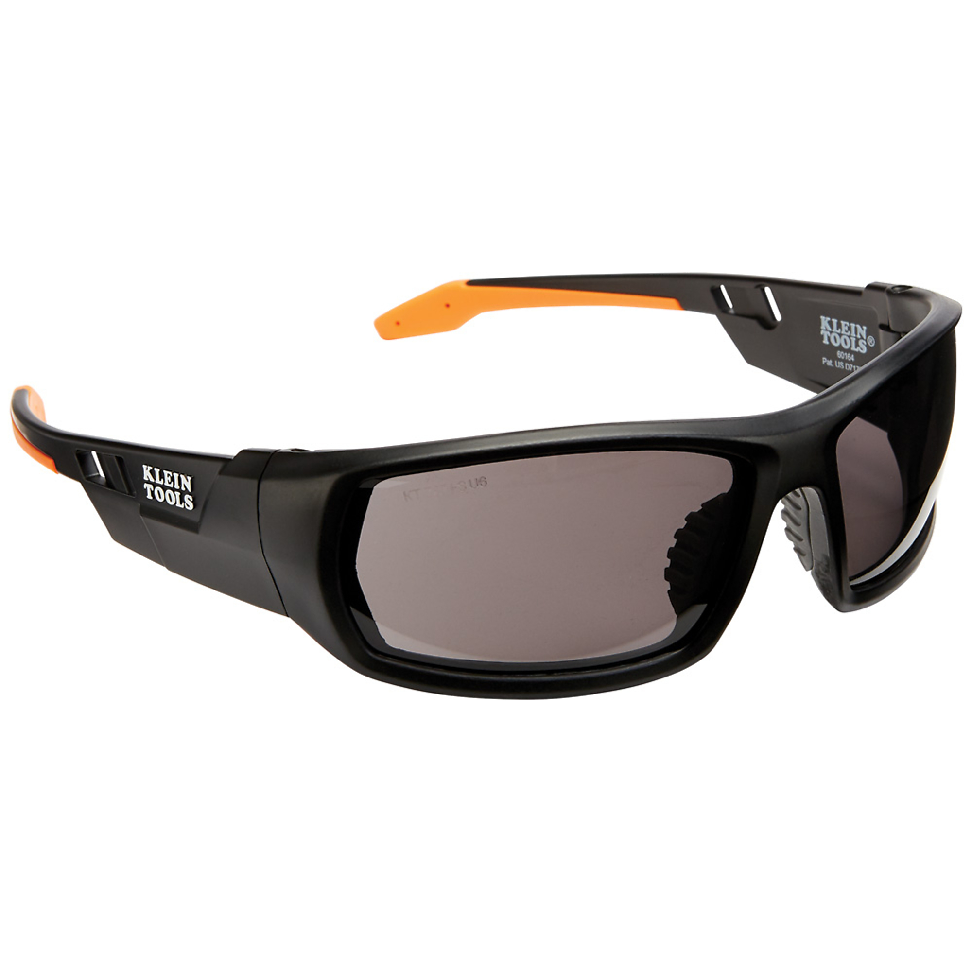 Klein Tools, Professional Safety Glasses, Full Frame, Gray Lens, Frame Color Multi, Lens Color Gray, ANSI Z87 Compliant, Model# 60164
